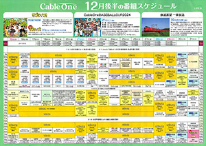 ケーブルワン白石_売り出しチラシ